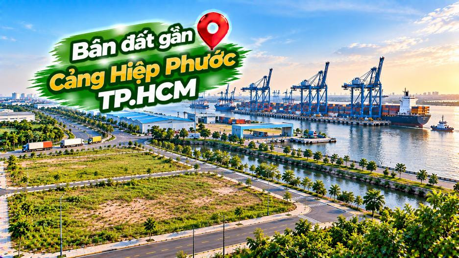 Đất Bình Khánh hướng Cảng Hiệp Phước – Vị trí đáng chú ý cho dịch vụ