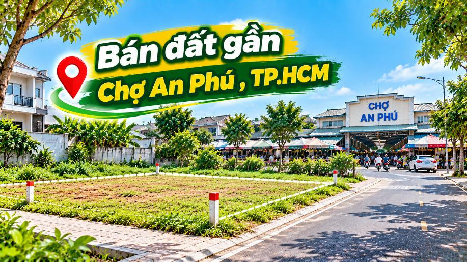 Đất gần Chợ An Phú, Nhuận Đức – Thuận tiện xây nhà an cư