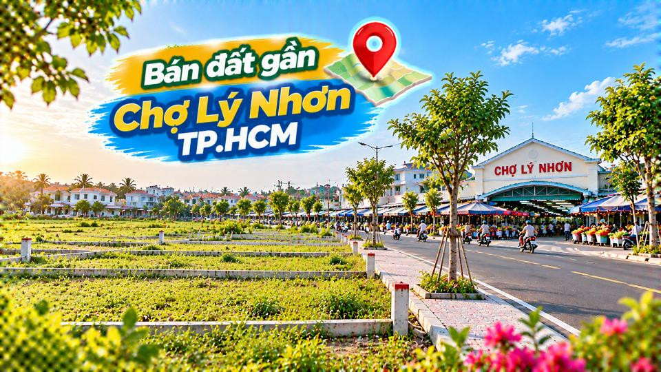 Đất gần Chợ Lý Nhơn – Dành chỗ cho nhà vườn giữa miền sinh thái