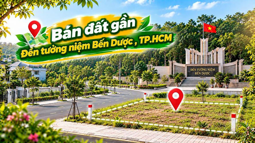 Đất gần Đền Bến Dược – Quỹ đất Nhuận Đức đáng cân nhắc dài hạn