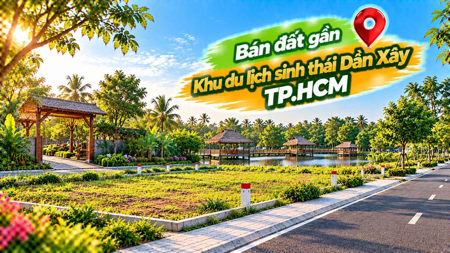 Đất gần sinh thái Dần Xây – Giữ một khoảng xanh riêng tại An Thới Đông