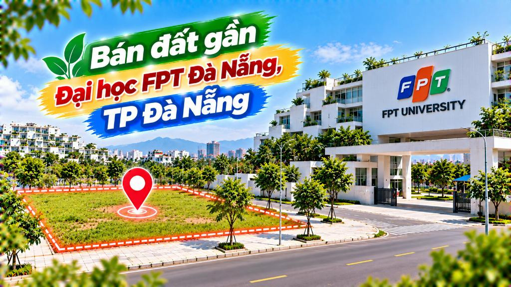 Đất Hòa Xuân gần Đại học FPT – Mở thêm hướng ở và cho thuê