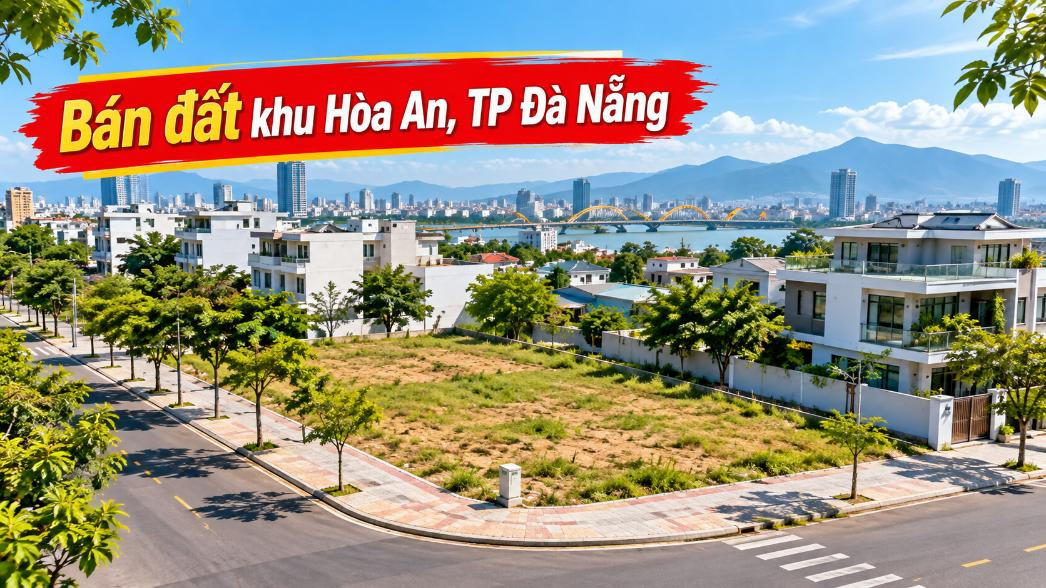 Đất khu Hòa An – Quỹ đất giữa khu dân cư, thuận chuyện dựng nhà