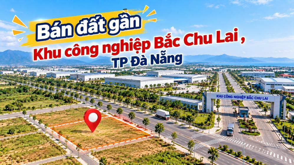 Đất Tam Hải hướng KCN Bắc Chu Lai – Hợp tính chuyện ở và kinh doanh