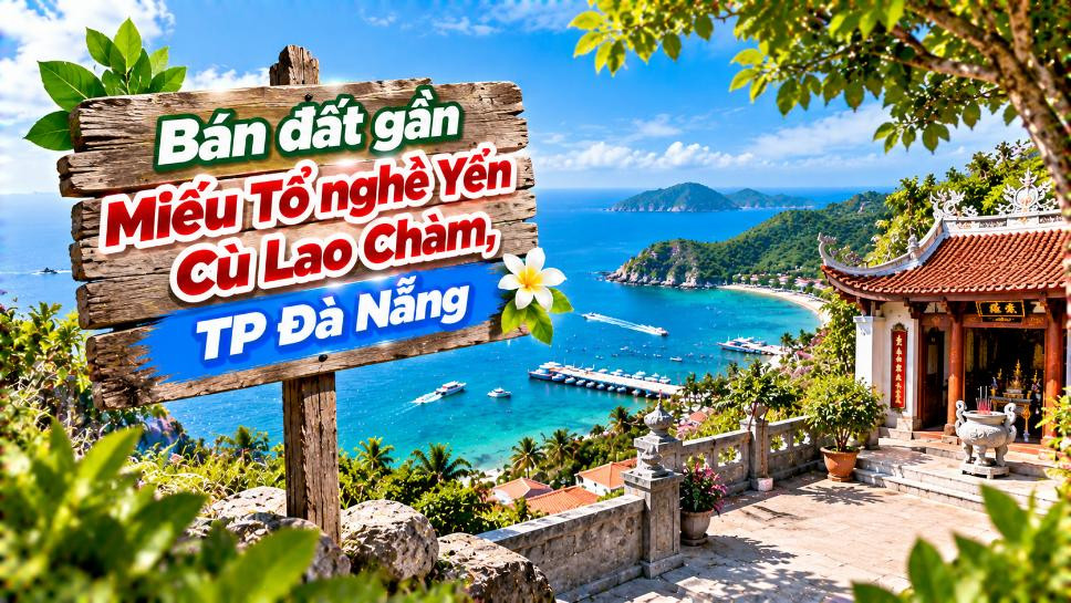 Đất Tân Hiệp gần Miếu Tổ nghề Yến – Một vị trí đậm chất đảo