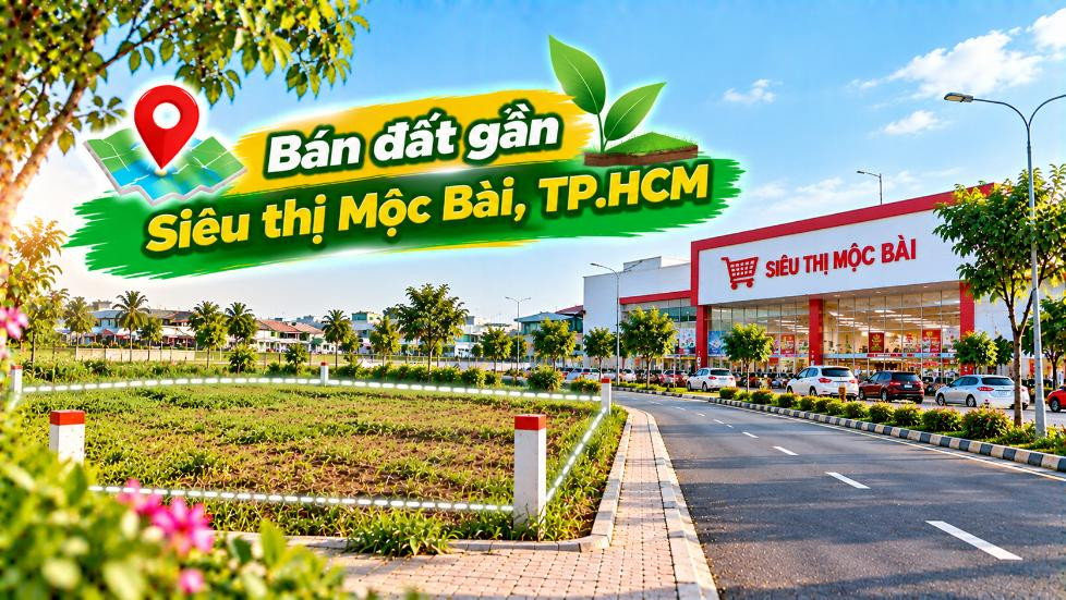 Đất Thái Mỹ hướng khu thương mại Mộc Bài – Thêm dư địa cho kinh doanh