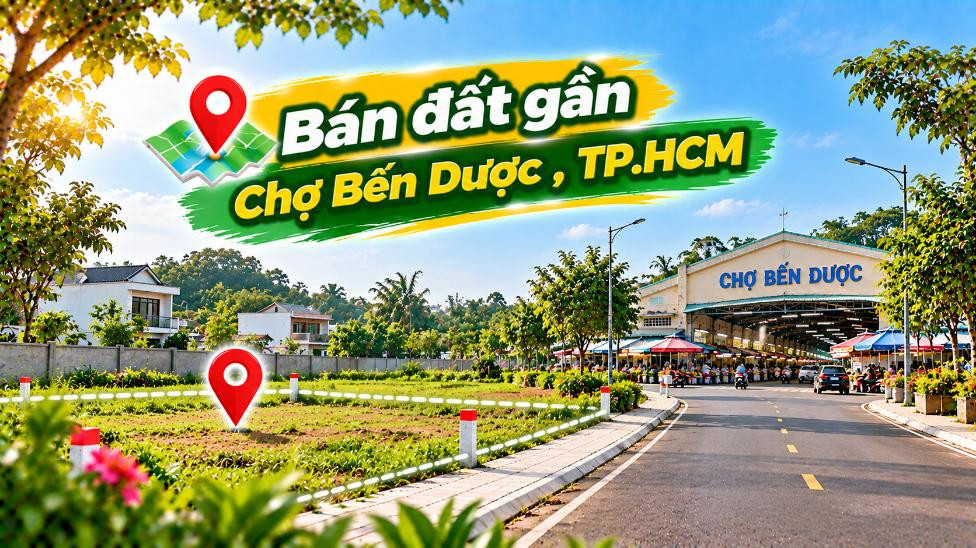 Gần Chợ Bến Dược, rộng đường an cư – Đất bán khu An Nhơn Tây