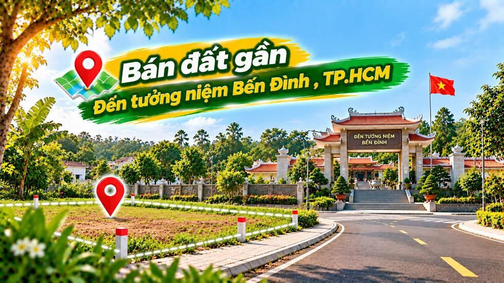 Gần Đền Bến Đình có quỹ đất – Dễ bố trí nhà ở cùng sân vườn