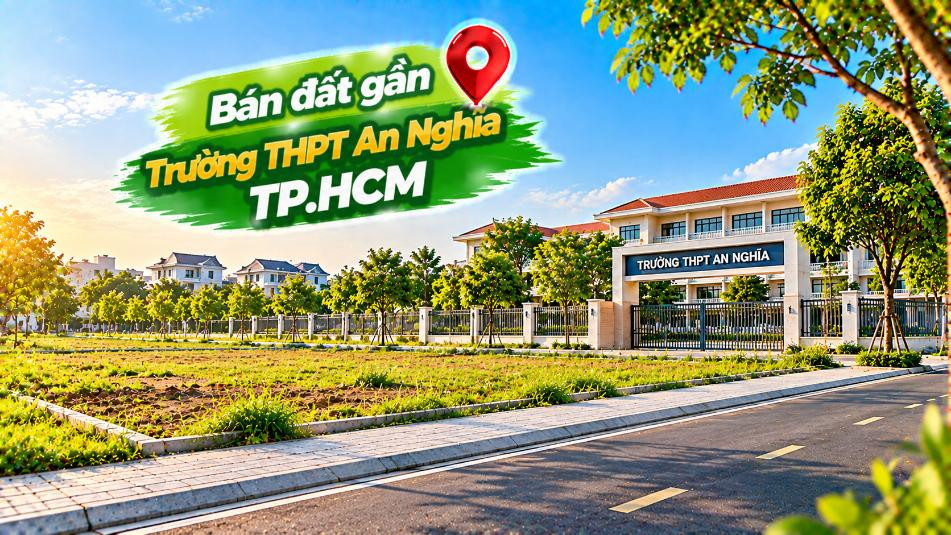 Gần THPT An Nghĩa có đất – Vị trí hợp gia đình tính chuyện xây nhà
