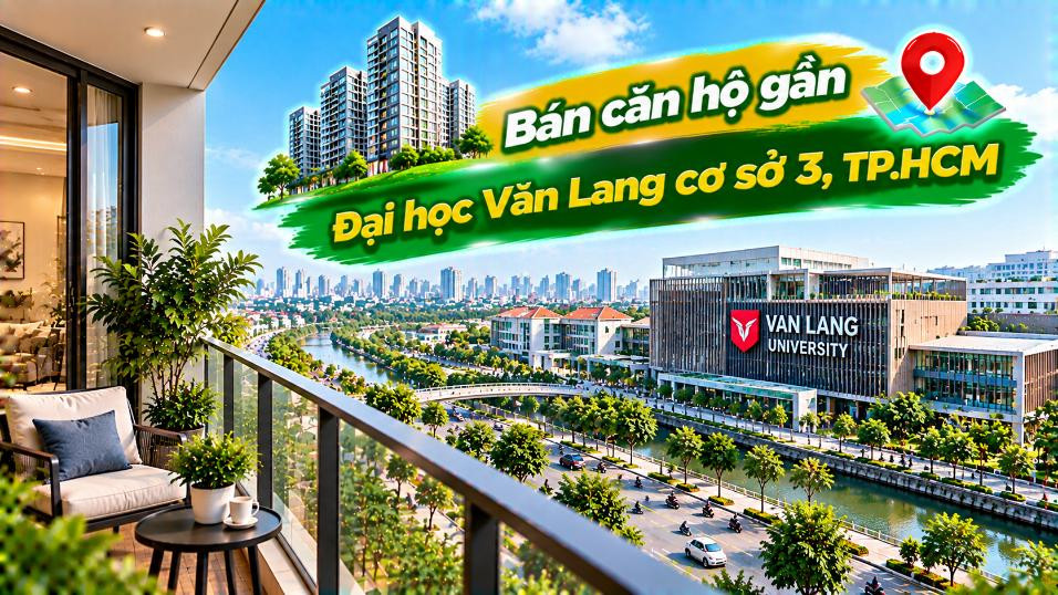 Học tập ngay gần nhà – Căn hộ Thông Tây Hội cận Đại học Văn Lang