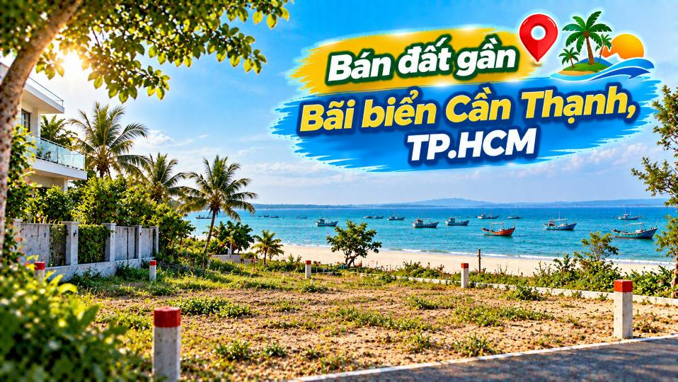 Một quỹ đất sát nhịp biển Cần Thạnh – Hợp xây nhà, làm lưu trú