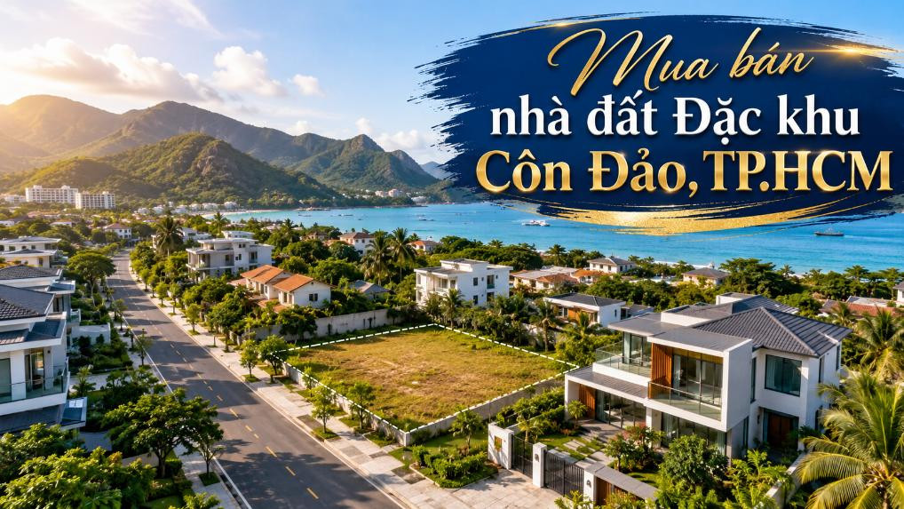 Mua bán nhà đất Đặc khu Côn Đảo, TP.HCM