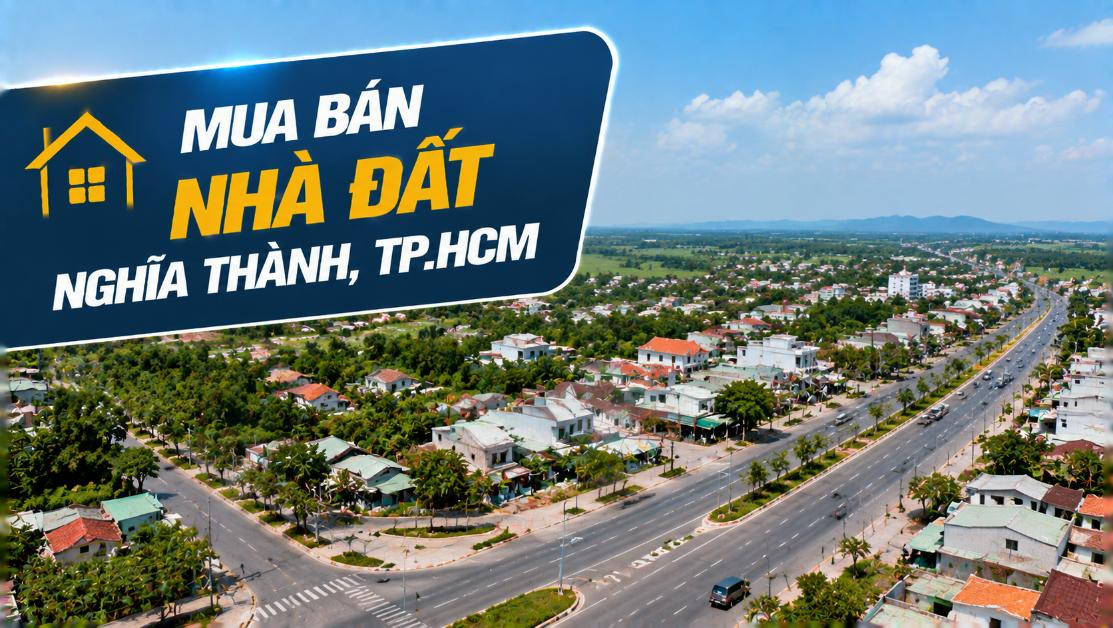 Mua bán nhà đất Nghĩa Thành, TP.HCM
