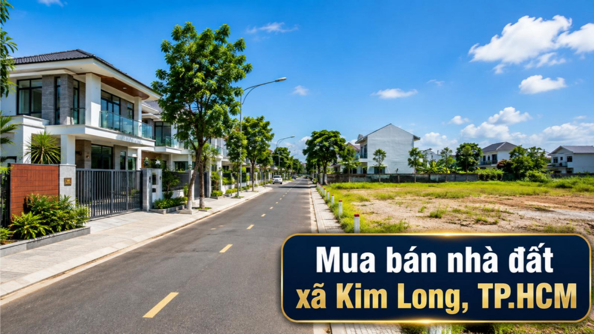 Mua bán nhà đất xã Kim Long, TP.HCM