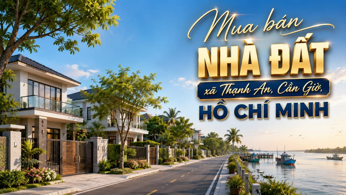 Mua bán nhà đất xã Thạnh An, Cần Giờ, TP.HCM
