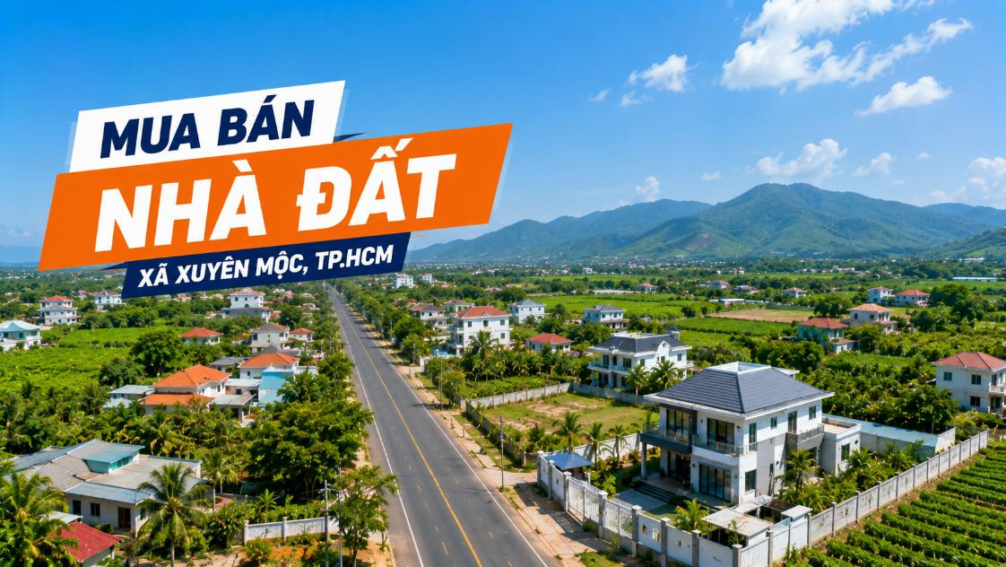 Mua bán nhà đất xã Xuyên Mộc, TP.HCM