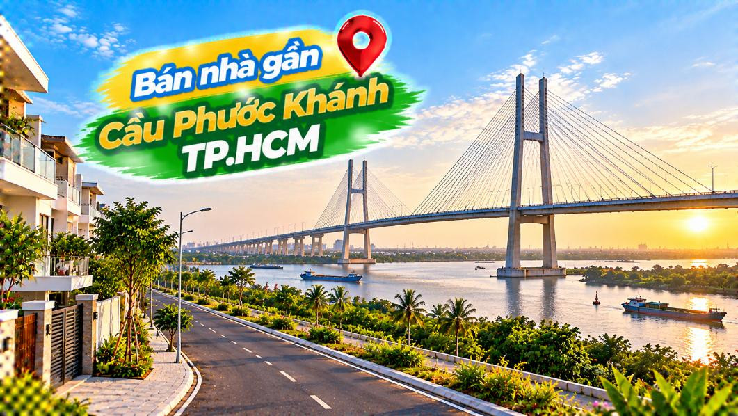 Nhà Bình Khánh gần Cầu Phước Khánh – Mở rộng kết nối hai bờ