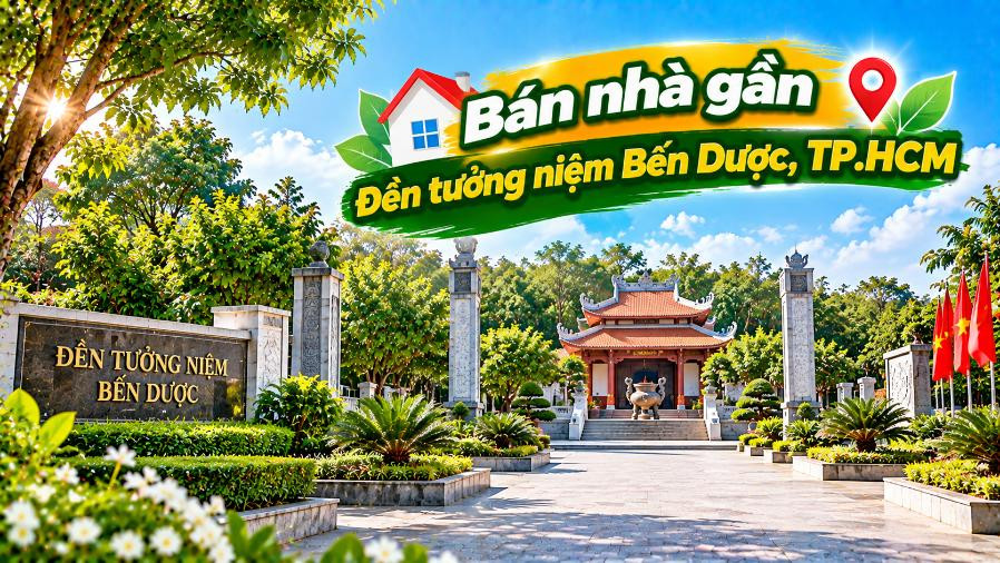 Nhà đẹp Nhuận Đức gần Đền Bến Dược – An cư giữa vùng xanh Củ Chi