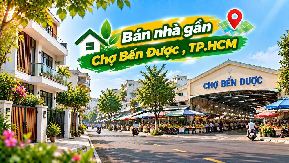 Nhà gần Chợ Bến Dược – Nhịp sống bình yên giữa vùng đất Củ Chi