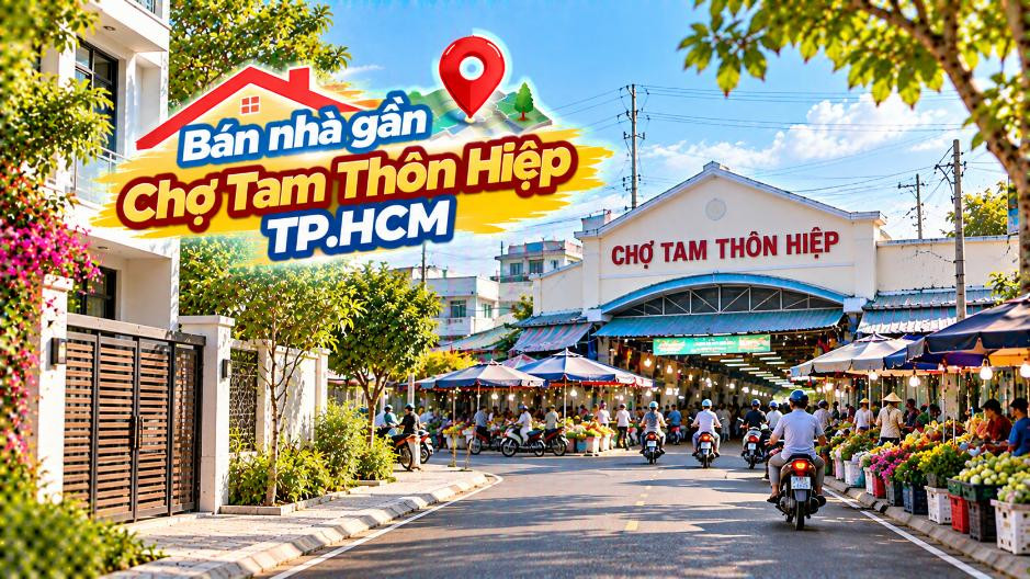 Nhà gần Chợ Tam Thôn Hiệp – Chạm nhịp sống sinh thái Cần Giờ