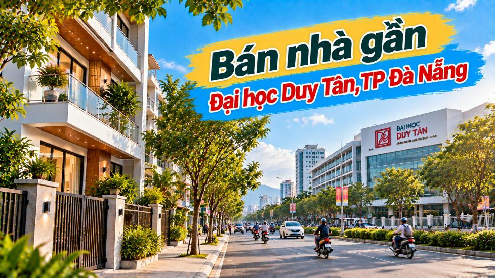Nhà gần Đại học Duy Tân – Ở tiện, khai thác thuê càng sáng