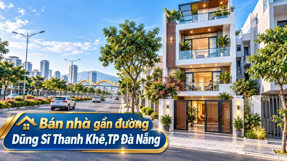 Nhà gần Dũng Sĩ Thanh Khê – Vừa gần biển, vừa tiện nhịp phố