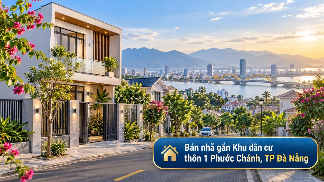 Nhà gần KDC thôn 1 – Ở gần dân cư, sống thuận tại Phước Chánh