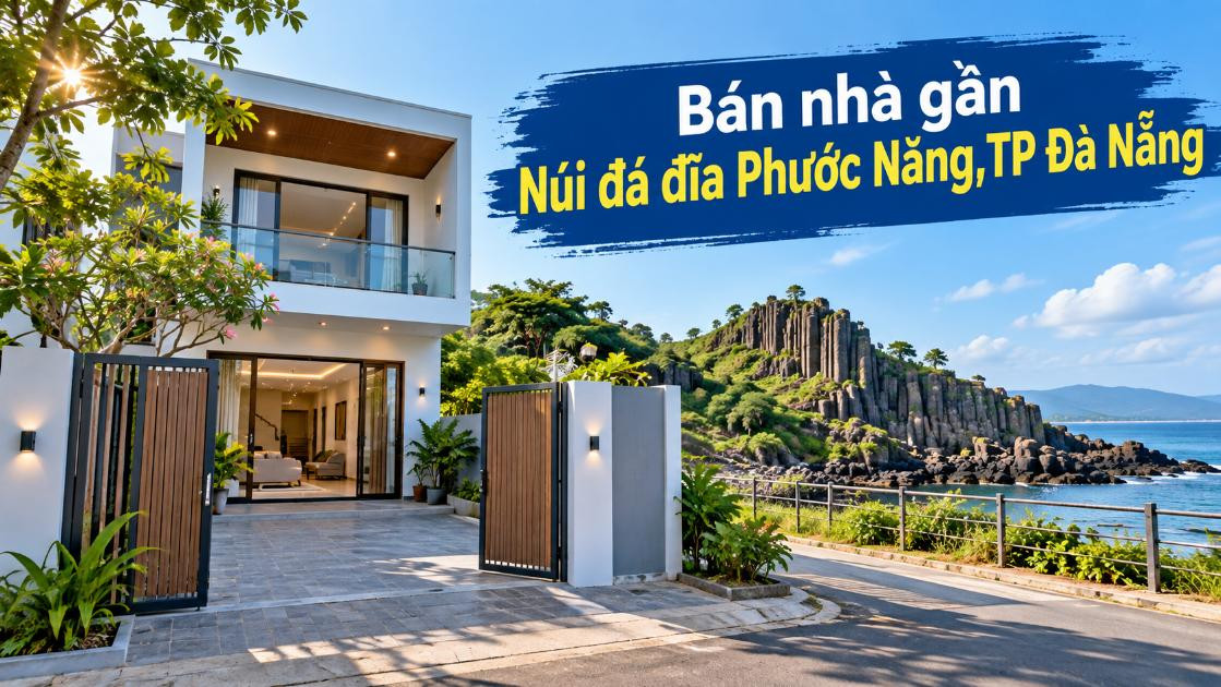 Nhà gần Núi đá đĩa Phước Năng – Sống giữa miền đá núi độc đáo