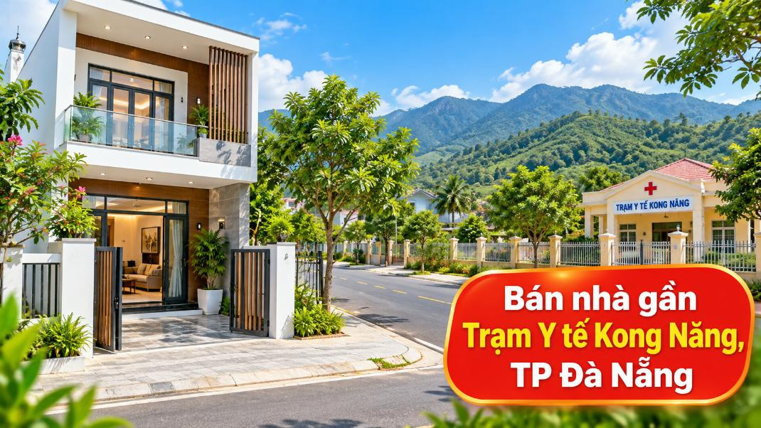 Nhà gần Trạm Y tế Kong Năng – An cư thuận tiện cho cả gia đình