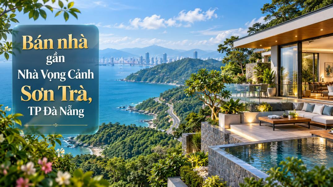 Nhà gần Vọng Cảnh Sơn Trà – Mỗi hành trình về nhà thêm một góc xanh