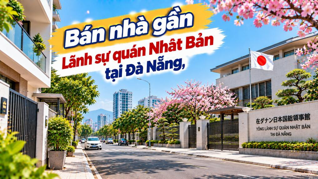 Nhà Hòa Cường gần Lãnh sự quán Nhật Bản – Vị trí đẹp cho ở và làm việc
