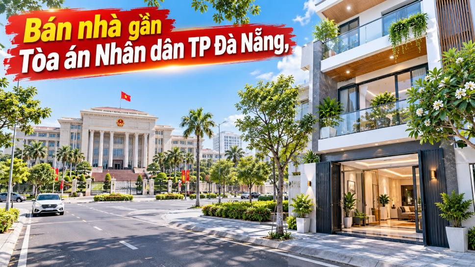 Nhà Hòa Cường gần Tòa án TP Đà Nẵng – Vị trí trung tâm, tiện công việc