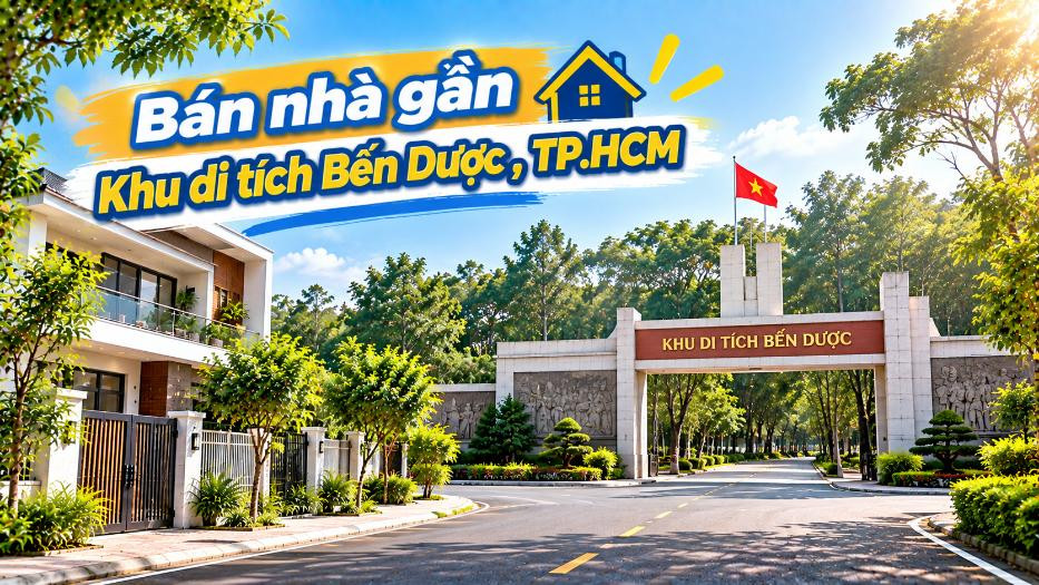 Nhà Nhuận Đức gần Khu di tích Bến Dược – Không gian thoáng, dễ an cư