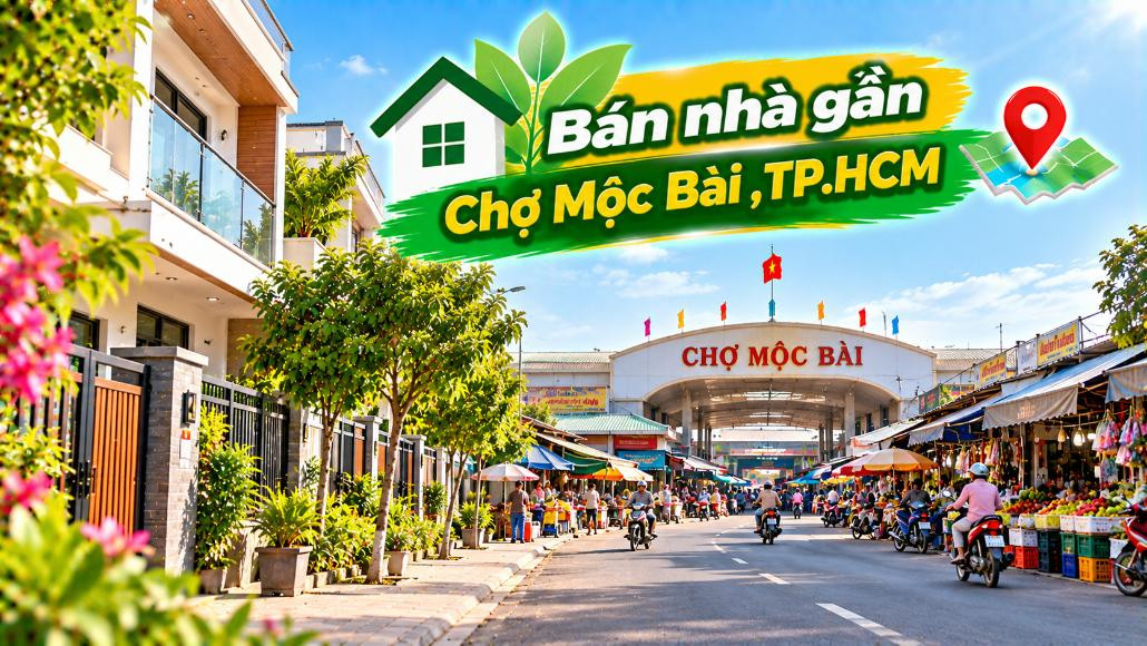 Nhà Thái Mỹ gần hướng Chợ Mộc Bài – Tiện giao thương, dễ xoay kinh doanh