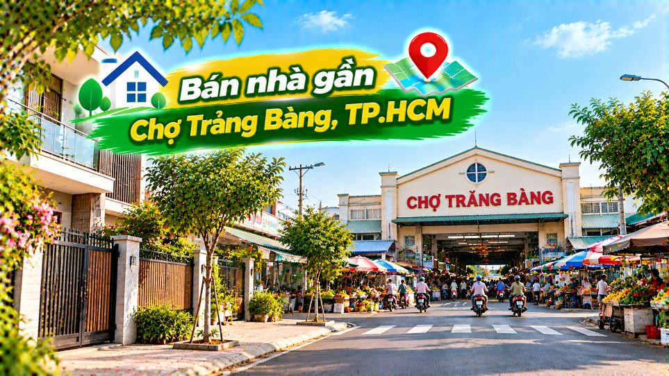 Nhà Thái Mỹ gần hướng Chợ Trảng Bàng – Kết nối thương mại thuận tiện