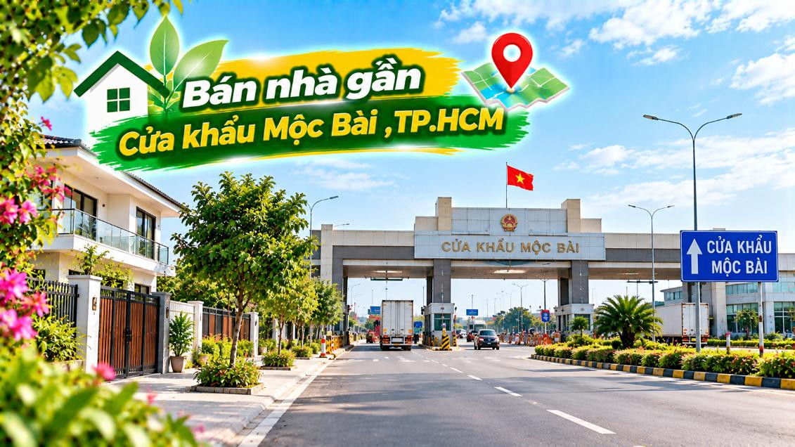 Nhà Thái Mỹ gần hướng Mộc Bài – Lợi thế kết nối tuyến giao thương lớn