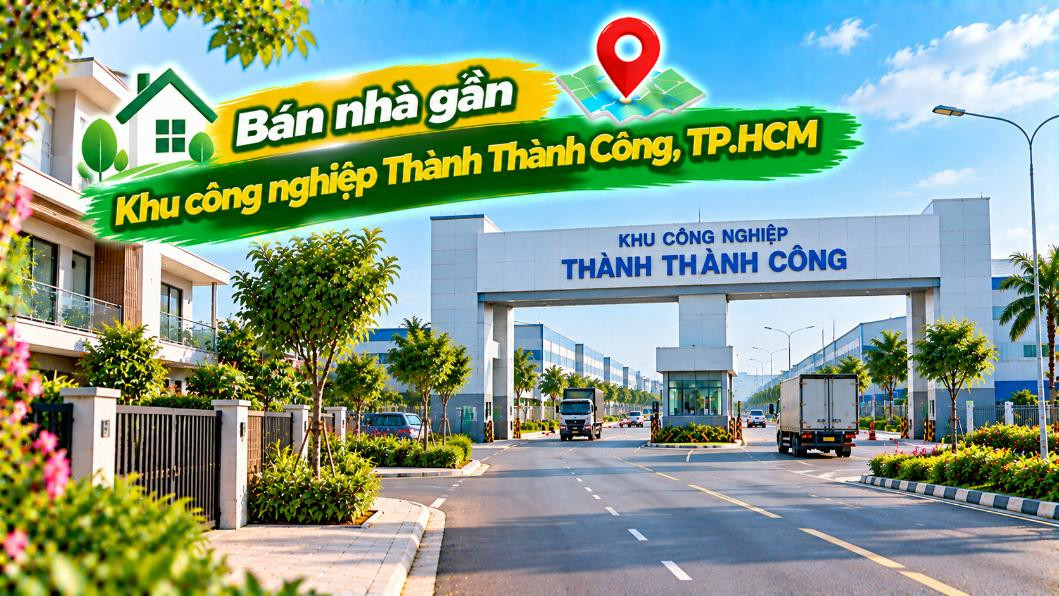 Nhà Thái Mỹ hướng KCN Thành Thành Công – Ở ổn, đi làm thuận