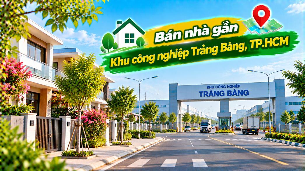 Nhà Thái Mỹ kết nối KCN Trảng Bàng – Phù hợp người đi làm mỗi ngày