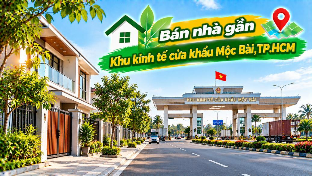 Nhà Thái Mỹ kết nối Khu kinh tế Mộc Bài – Thuận cả ở lẫn làm ăn