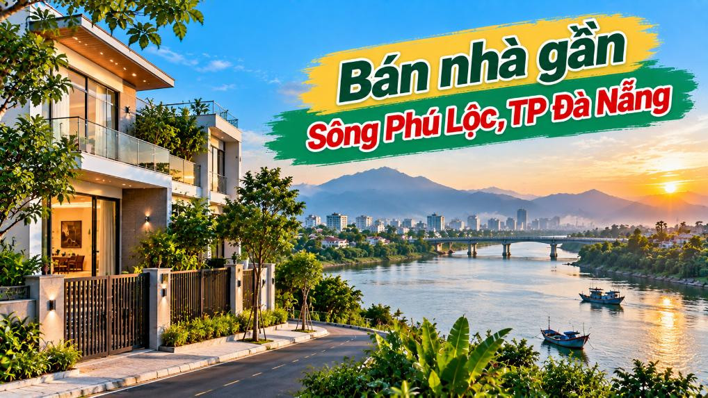 Nhà Thanh Khê gần Sông Phú Lộc – Chọn khoảng thoáng giữa lòng đô thị