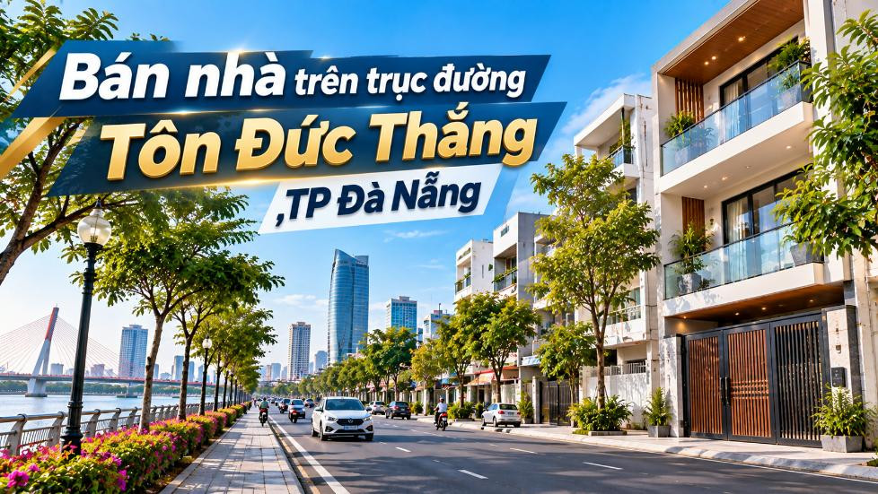 Nhà trục Tôn Đức Thắng – Mặt đường lớn, rộng cơ hội kinh doanh