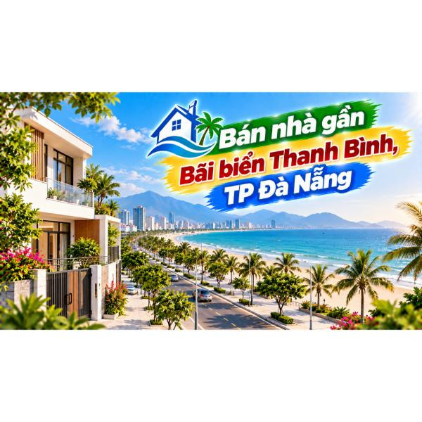 Phố trung tâm, biển ngay gần – Nhà Hải Châu cận Bãi biển Thanh Bình