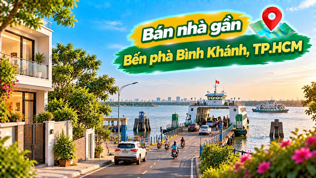 Qua phà là về nhà – BĐS Cần Giờ gần Bến Bình Khánh, kết nối thuận tiện
