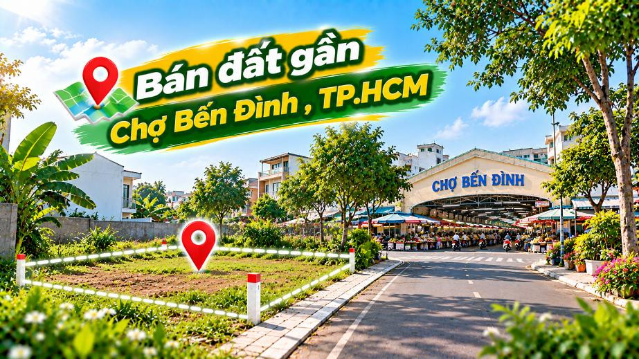 Quanh Chợ Bến Đình có đất bán – Vị trí sáng cho nhu cầu an cư
