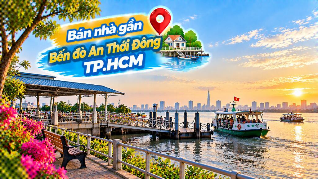 Sống gần bến đò – Nhà An Thới Đông mang đúng chất miền sông nước