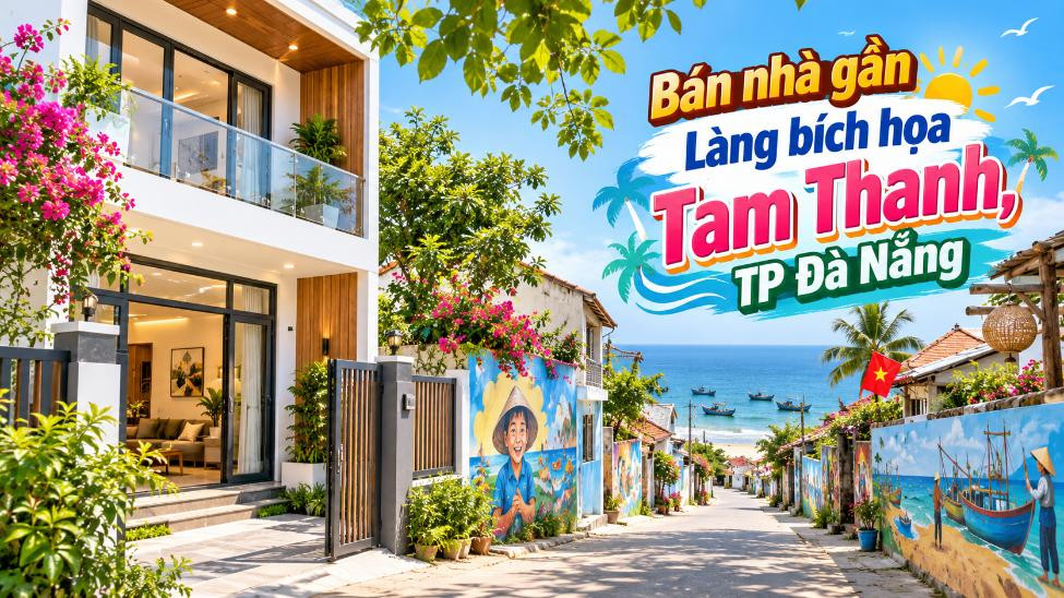 Sống giữa miền sắc màu – Nhà Tam Hải gần Làng bích họa Tam Thanh