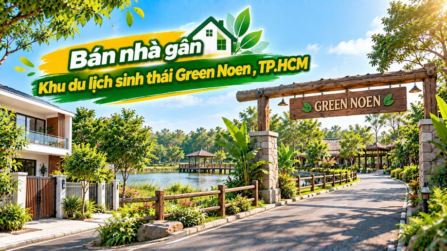Về An Nhơn Tây sống xanh – Nhà gần Green Noen, thoáng và yên tĩnh