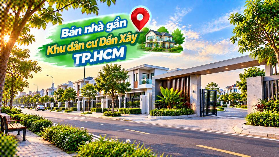 Về khu Dần Xây an cư – Nhà An Thới Đông gần dân cư, dễ sinh hoạt